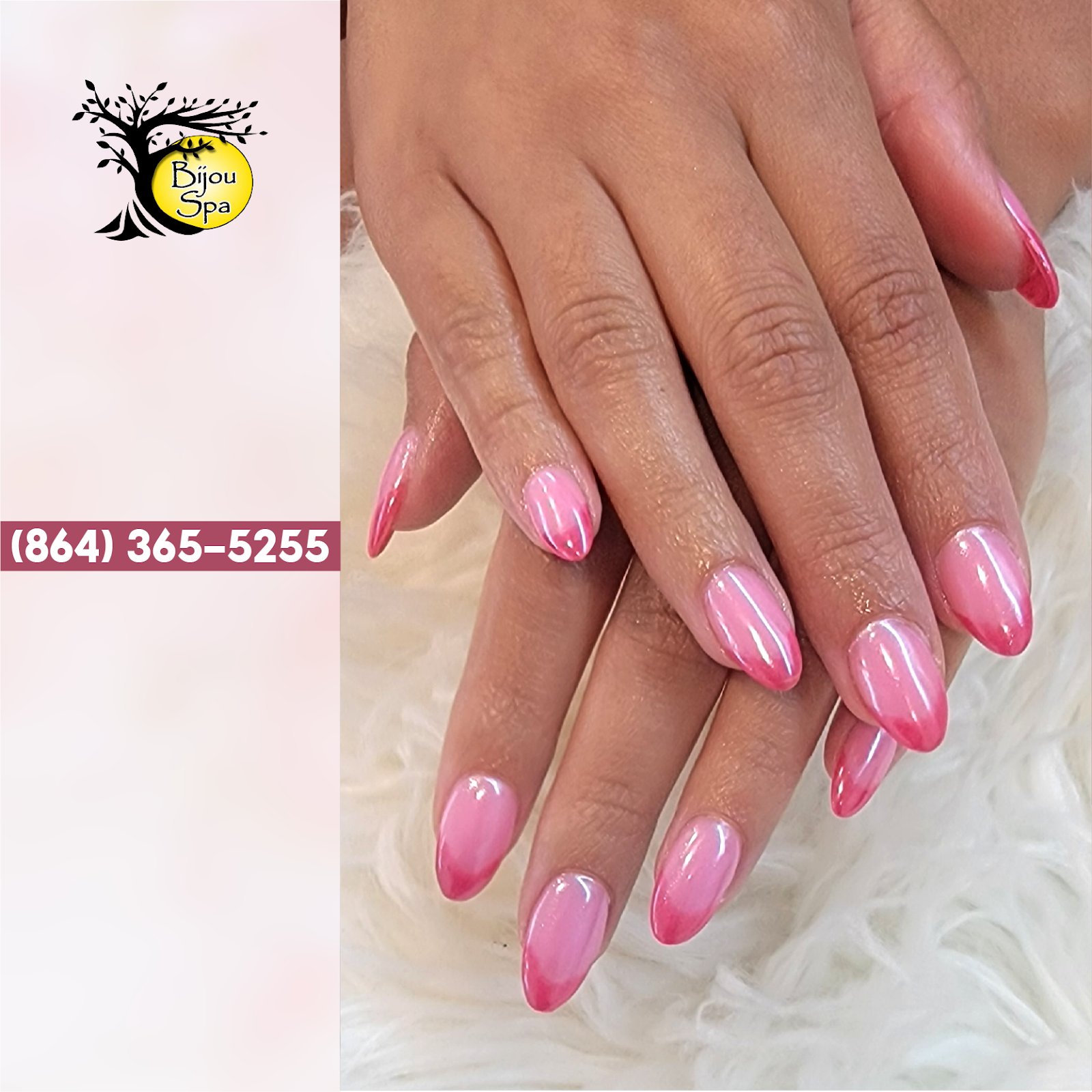 Bijou Head Spa and Nails nail work in Simpsonville, South Carolina
